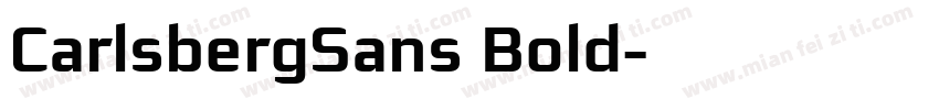 CarlsbergSans Bold字体转换